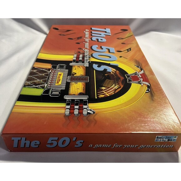 The 50's A Game For Your Generation Board Game Complete Great Condition - Picture 4 of 11